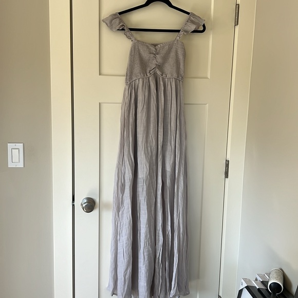 Carly Jean LA Charcoal Gray Maxi Dress - Picture 2 of 5
